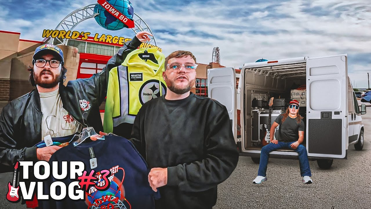 The Cream Team Takes Over The World's Largest Truck Stop - Tour BTS #3 - Iowa City