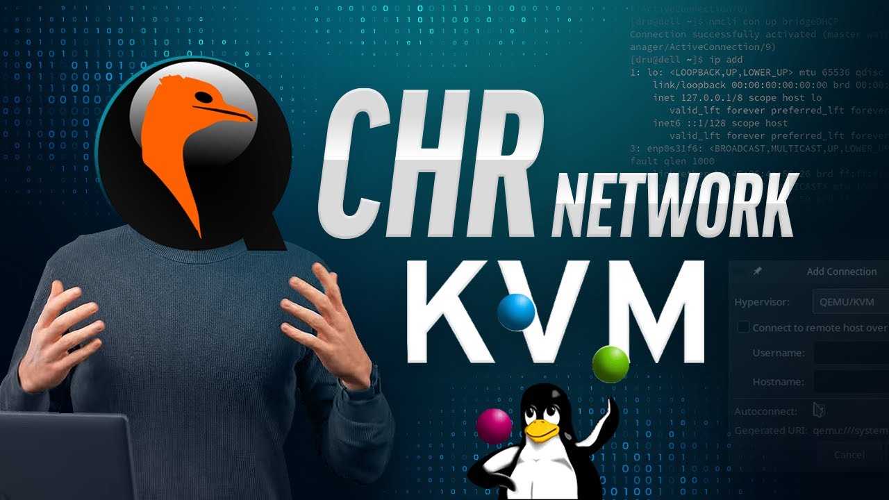 Виртуальная сетевая топология с QEMU/KVM и virt-manager!