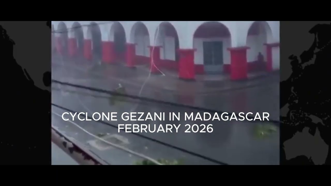 Cyclone Gezani hits Madagascar