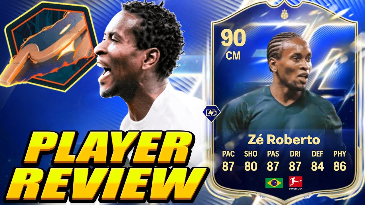 He GLIDES PAST EVERYONE…✨ 90 TOTY Hero Zé Roberto Review! 90 Ze Roberto Team of the Year Hero Review