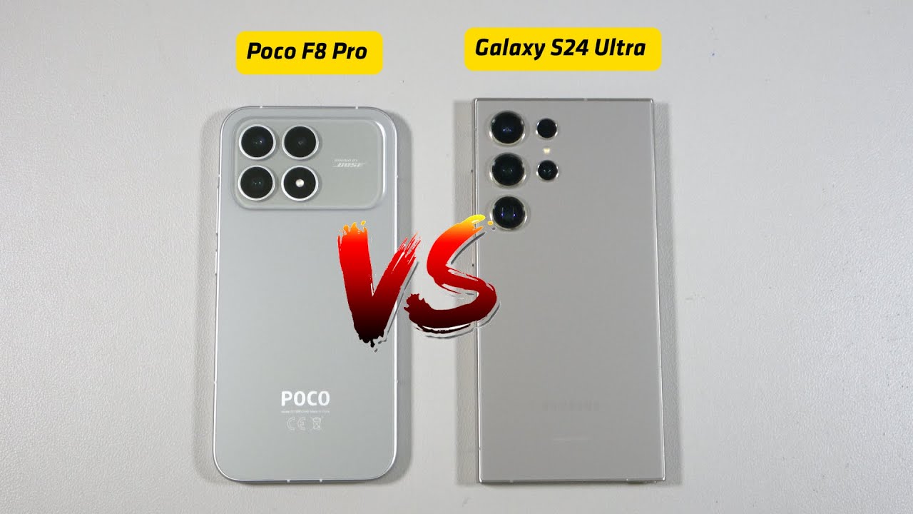 Poco F8 Pro vs Samsung Galaxy S24 Ultra | SpeedTest & camera comparison
