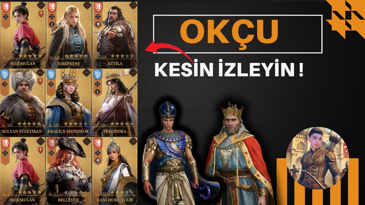 OKÇU KAHRAMAN ÖZELLİKLERİ ! | Age Of Empires Mobile