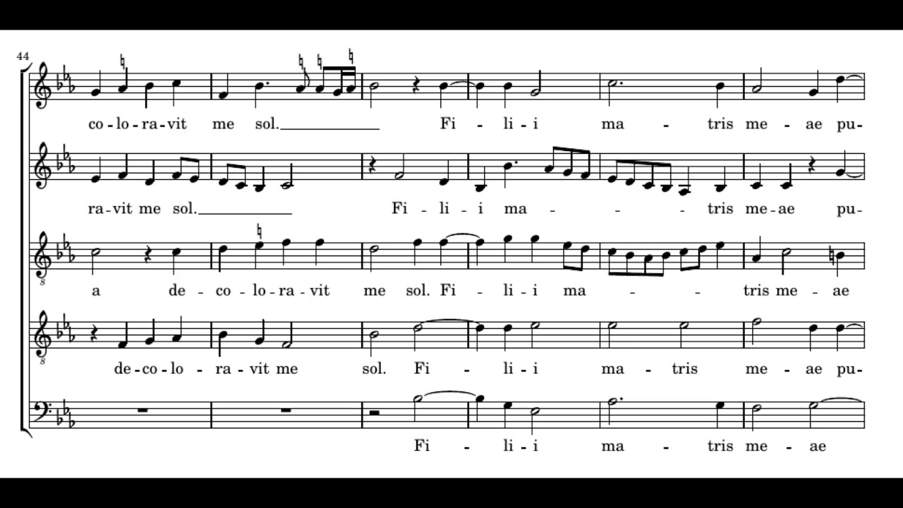 Palestrina: Nigra sum - Sixteen