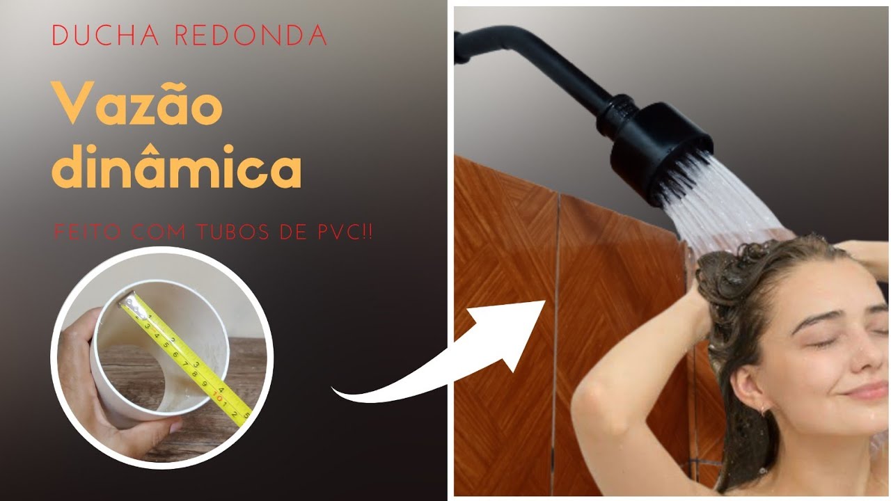 Como fazer chuveiro com tubo de PVC