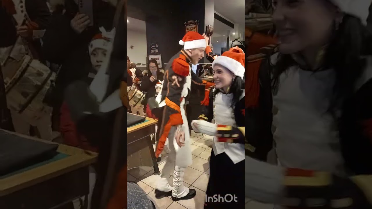 Sortie Noël des Grognards de jumet 🎅 ils savent mettre l'ambiance🥳🥁🪈21 décembre 2024