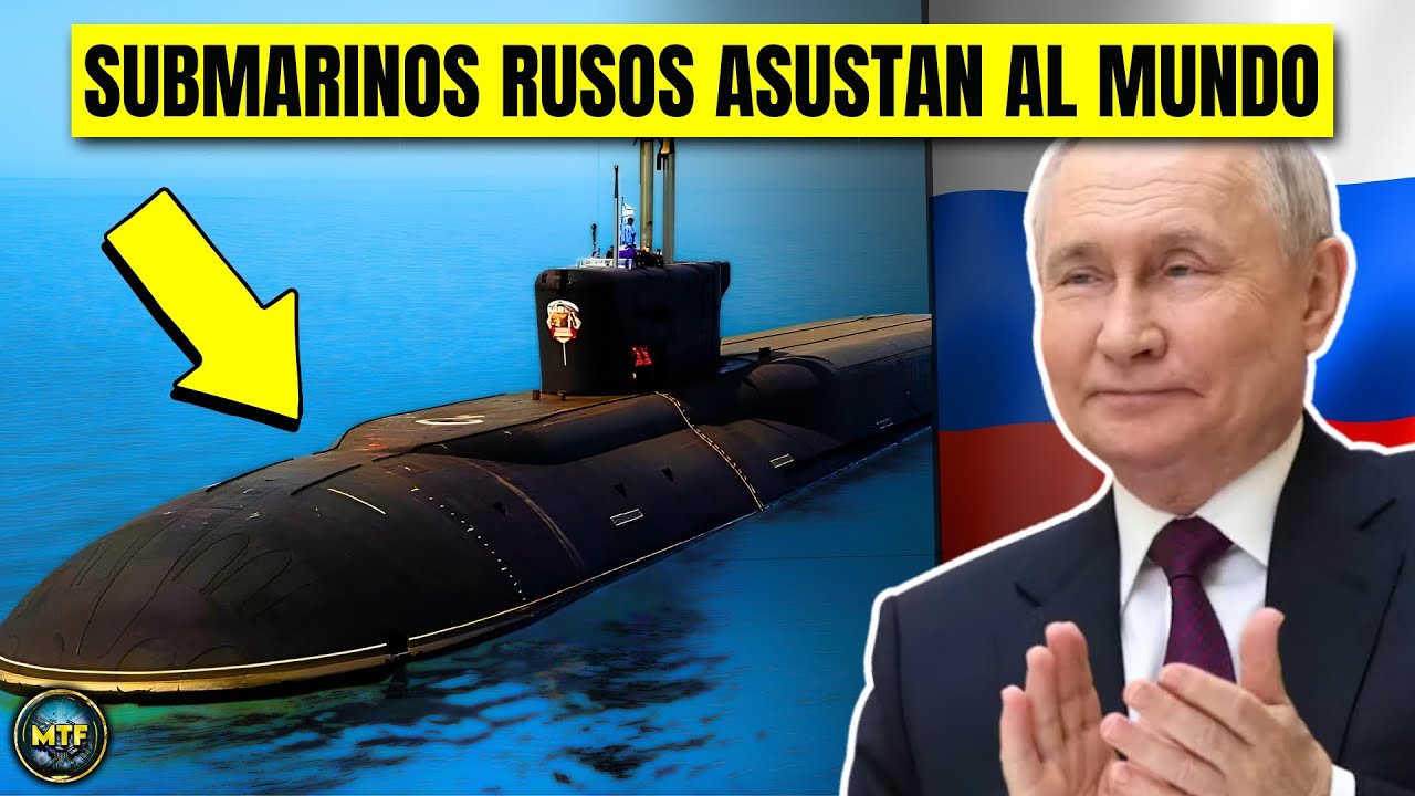 Rusia &ndash; &iexcl;Los 10 submarinos m&aacute;s poderosos de la Armada rusa!