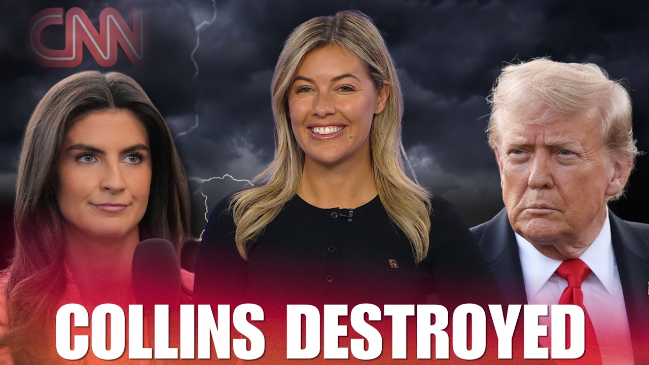 Donald Trump hilariously rips into CNN reporter Kaitlan Collins in heated press conference