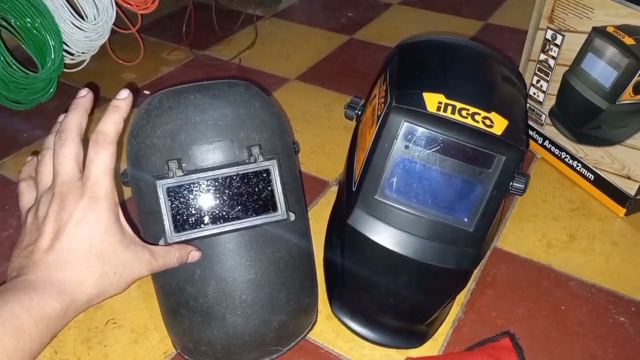 Mi experiencia con la careta electronica para soldar ingco