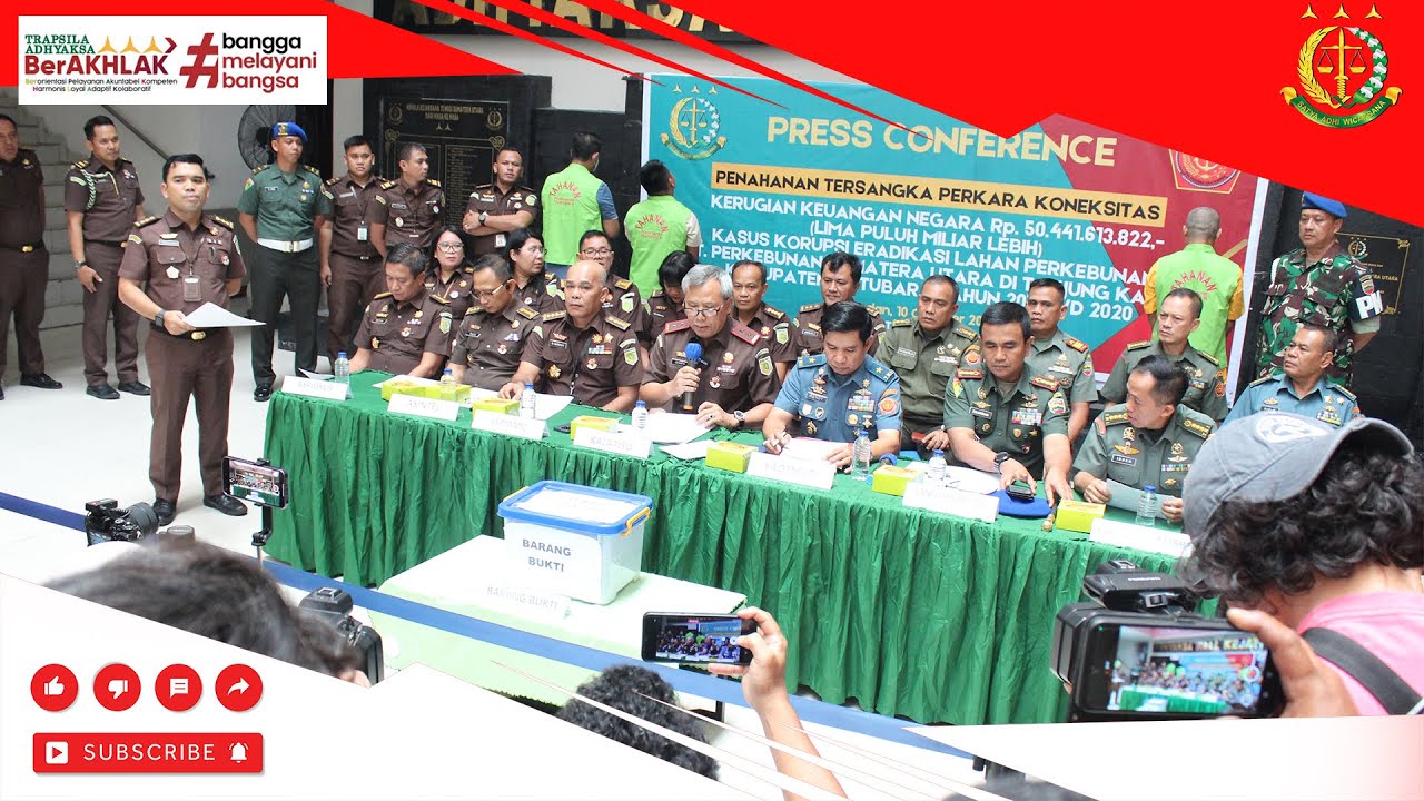 Perkara Koneksitas, Pidmil Kejati Sumut Tahan 3 Tersangka Dugaan Korupsi Eradikasi Lahan PT PSU