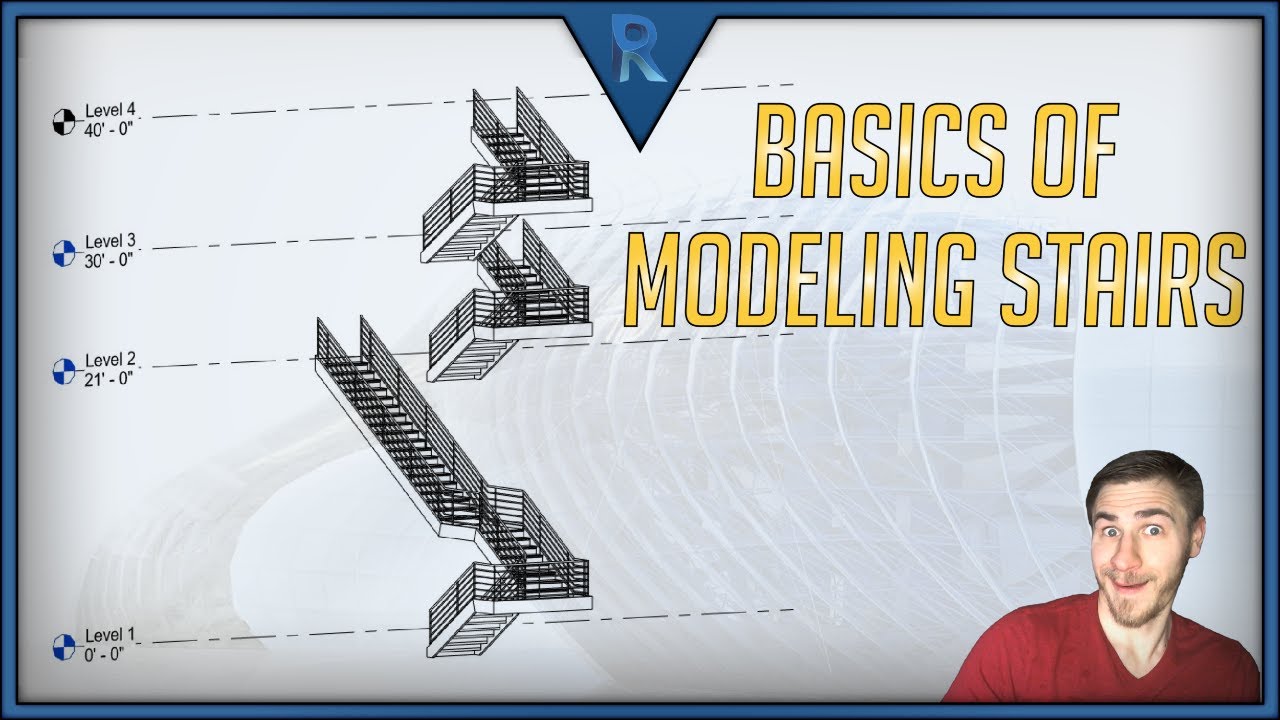 Complete Guide to Stairs - Basic Modeling | Revit