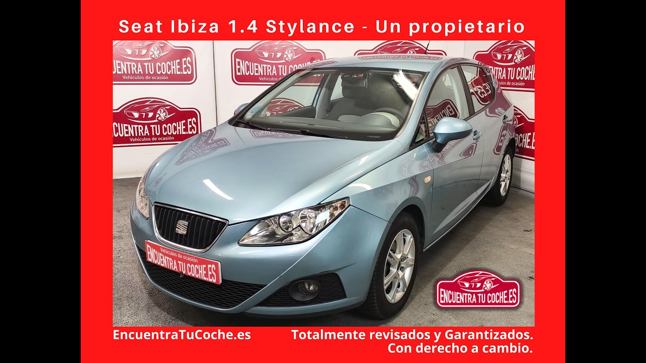 Seat Ibiza 1.4 Stylance / Style – Un propietario – Etiqueta verde “C” – Revisado y garantizado