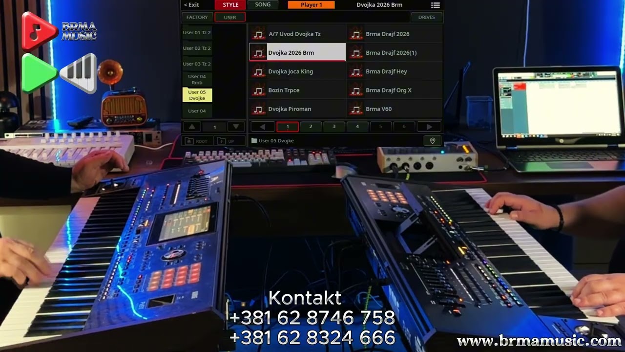 BRMA LIVE 2 TZ SET 2026 Prezentacija Marko Brma & Trpce
