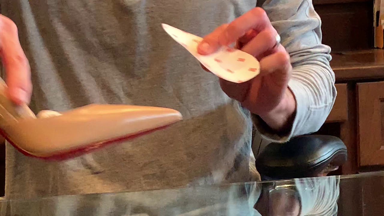 How to preserve new Louboutin red lacquer soles