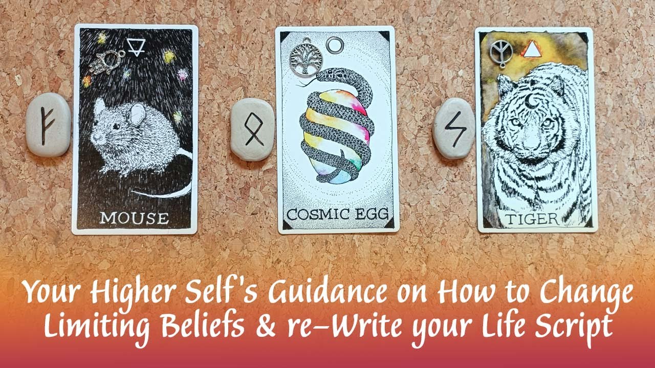 😍🌈💖🦋Your Higher Self's Guidance on How to Let Go of Limiting Beliefs & Re-Write Your Life Script🦋💖🌈😍