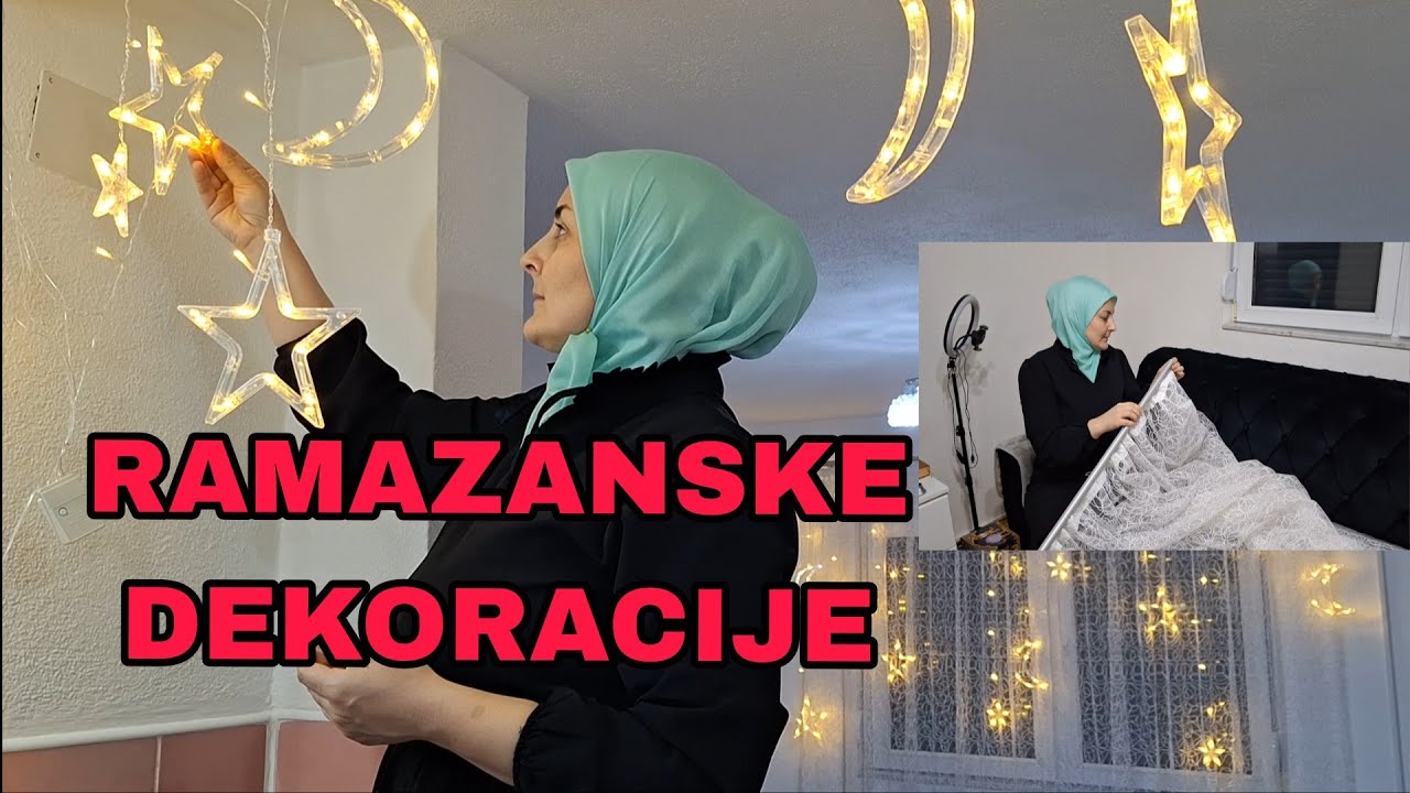 Kako sam ukrasila svoj dom ovog Ramazana🌙moje Ramazanske dekoracije⭐️🌙