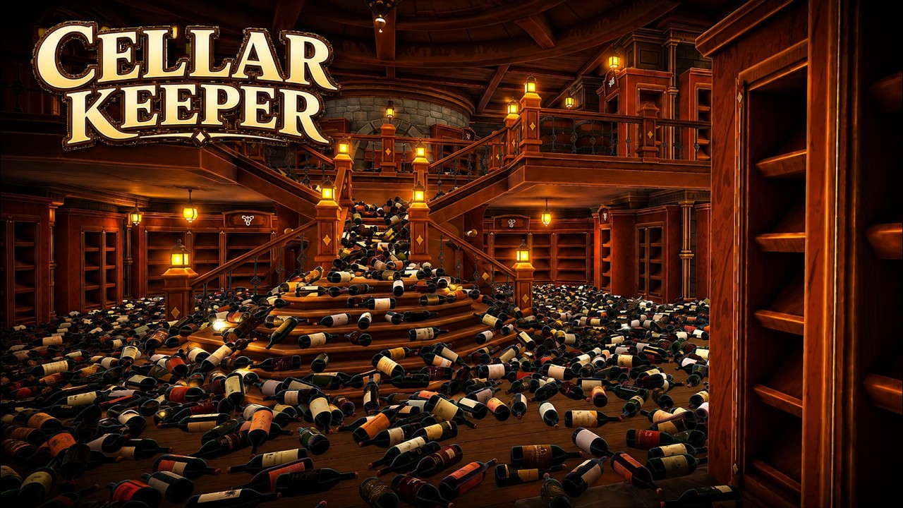 I Organized 2,448 Bottles... And Couldn't Stop! | Cellar Keeper [EP 1]