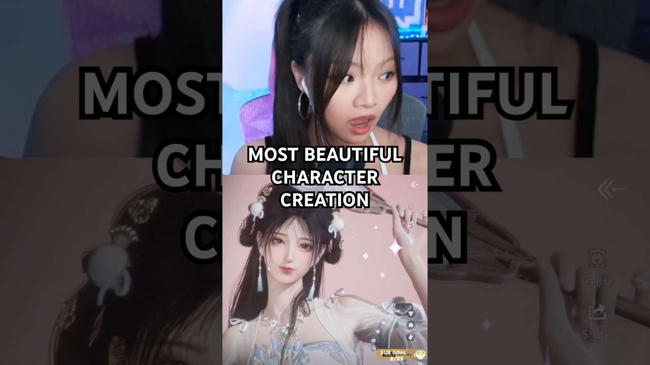 The most BEAUTIFUL character creation EVER!!! 😍