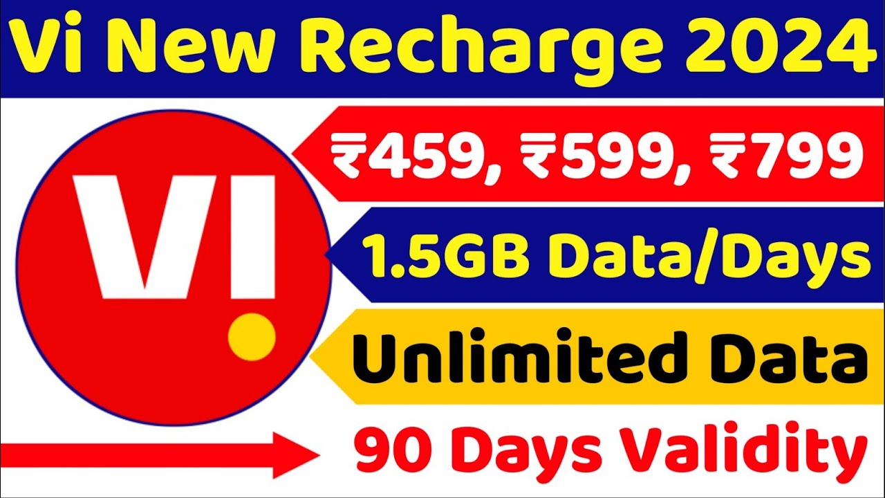 vi new recharge plans 2024 || Vi new prepaid recharge plans | vi unlimited data | #technicaljanak