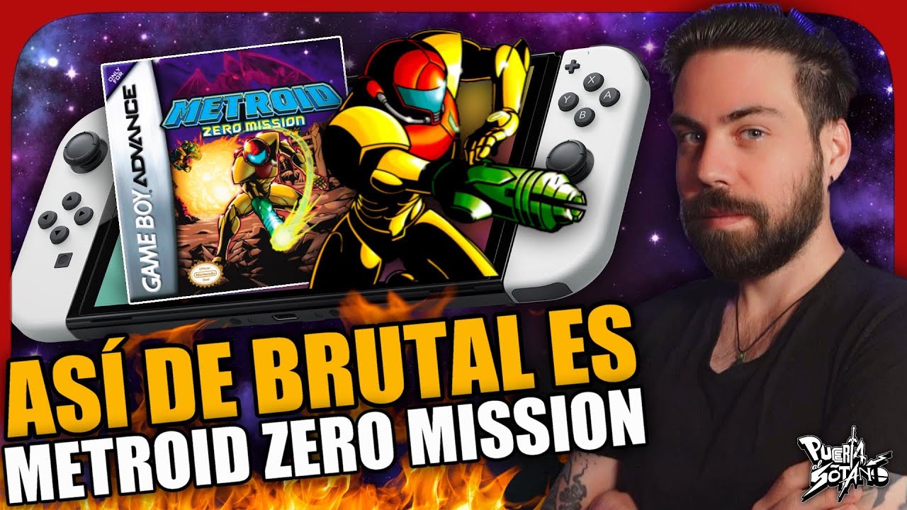 Así de BRUTAL es METROID ZERO MISSION en Nintendo Switch! Menuda MARAVILLA!