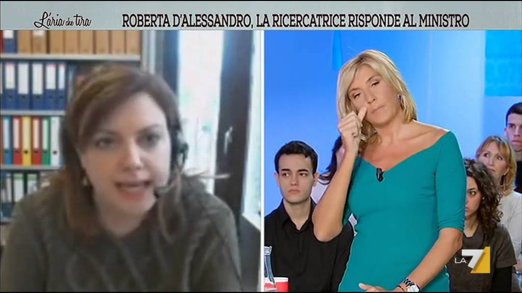 Esclusiva: la ricercatrice Roberta D'Alessandro risponde al Ministro Stefania Giannini