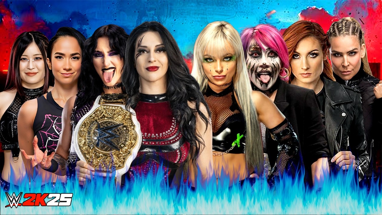 WWE Stephanie Rhea Ripley AJ Lee & Iyo Sky vs Liv Morgan Asuka Becky Lynch & Natalya | 20-Feb-2026