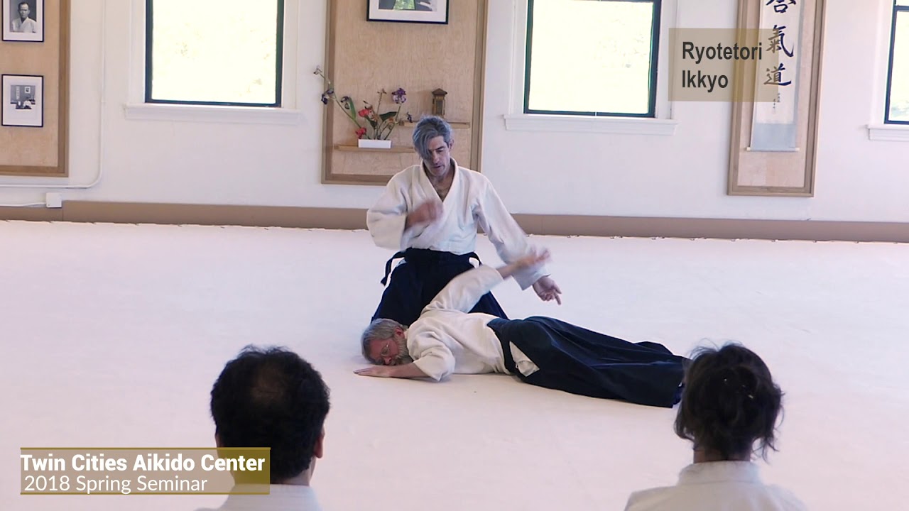 2018 2-2 Ryotetori Sankyo  - John Chiarolanzio - Twin Cities Aikido Center