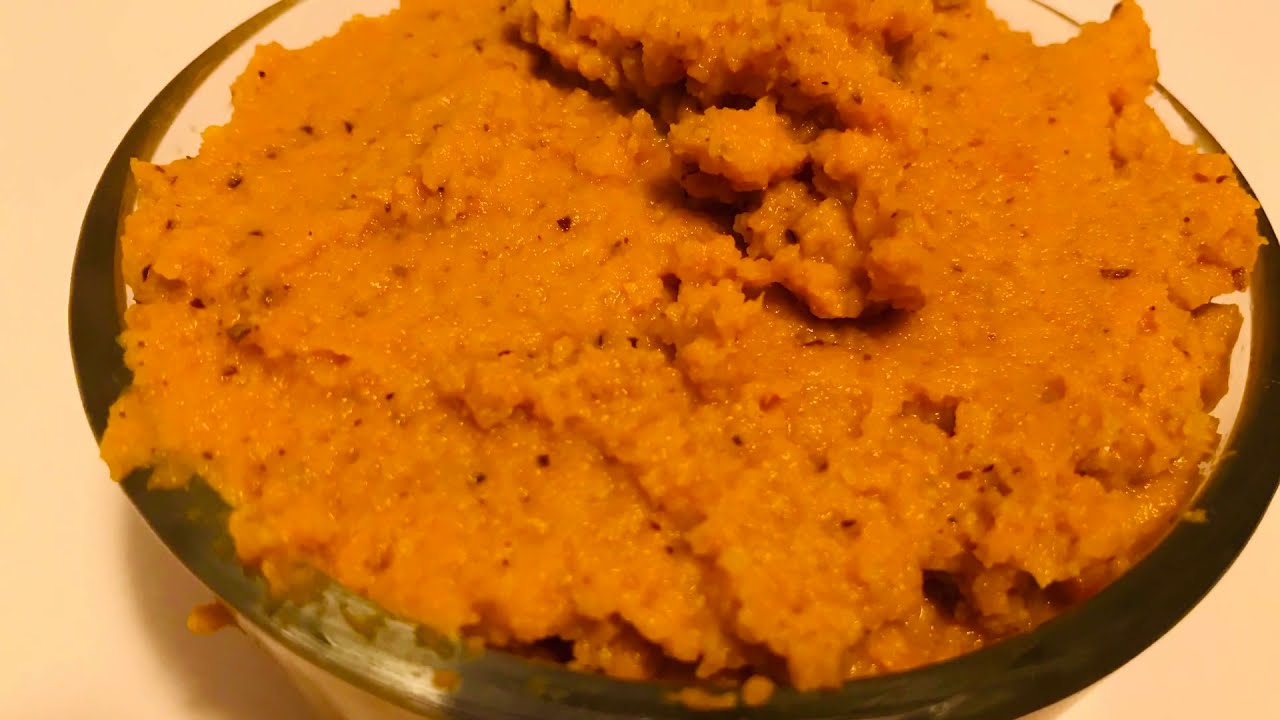 Carrot Chutney | No onion | No garlic | Less oil | Less ingredients