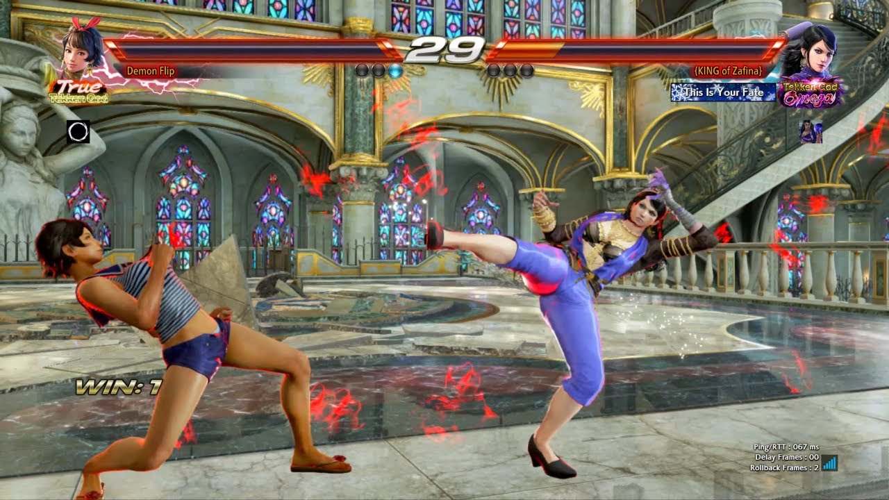 Tekken 7 Josie Whiff punish with sway back rage Drive you'll ever see!
