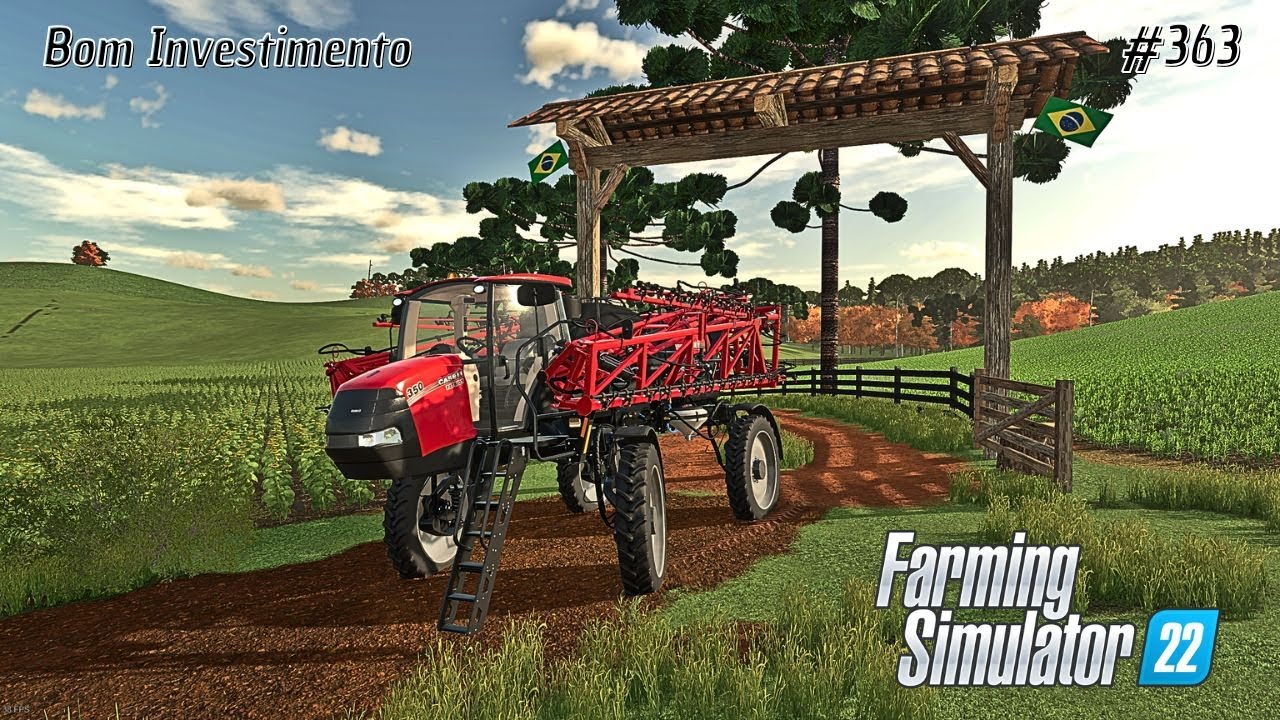 Busquei nosso novo Case Patriot 350/Estância Ponte Funda/Farming Simulator 22 Ep 363