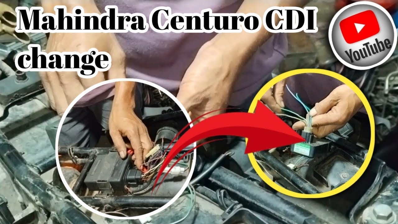 Mahindra Centuro CDI change 👈🧑‍🔧🧑‍🔧👍👍 #mahindra #motorcycle #bike #subscribe #2025