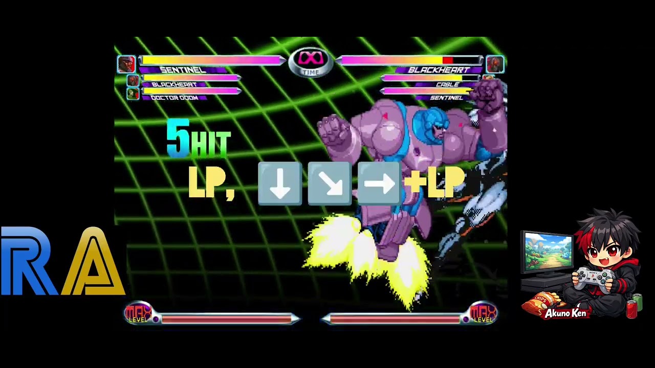 Marvel Vs Capcom 2 - PS2 Combo Achievements For RetroAchievements Part 4