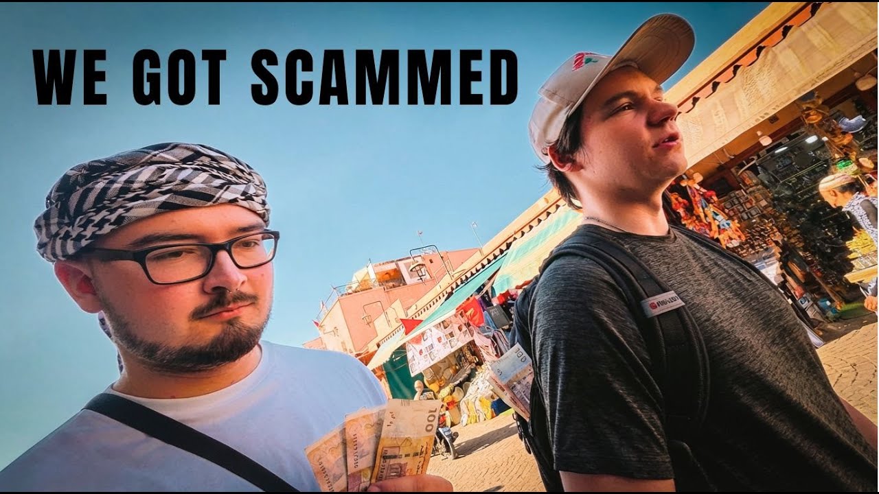 We Got SCAMMED Exploring the Streets of Marrakech