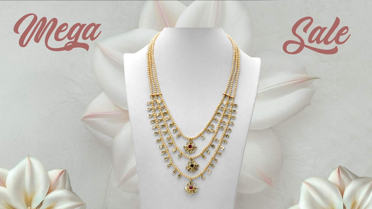 MEGA Jewellery Live Sale Silver, One Gram Gold | Premium Beads Pearls Bangles Earrings #Rhjewellers