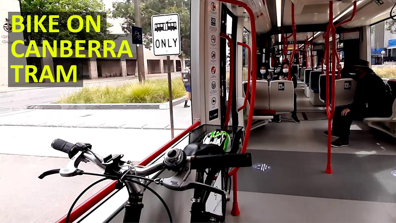 Taking Bike on Canberra Tram | Cycling Canberra