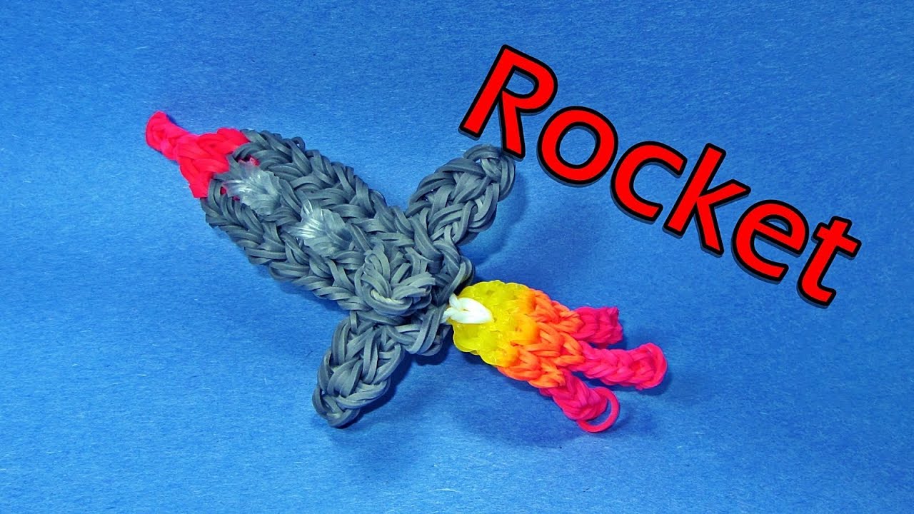 Rainbow Loom ROCKET Charm
