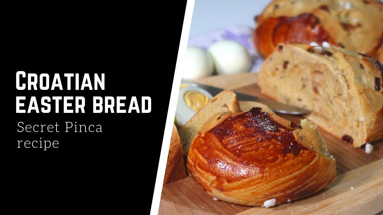 Croatian Easter bread: how to bake pinca with sourdough