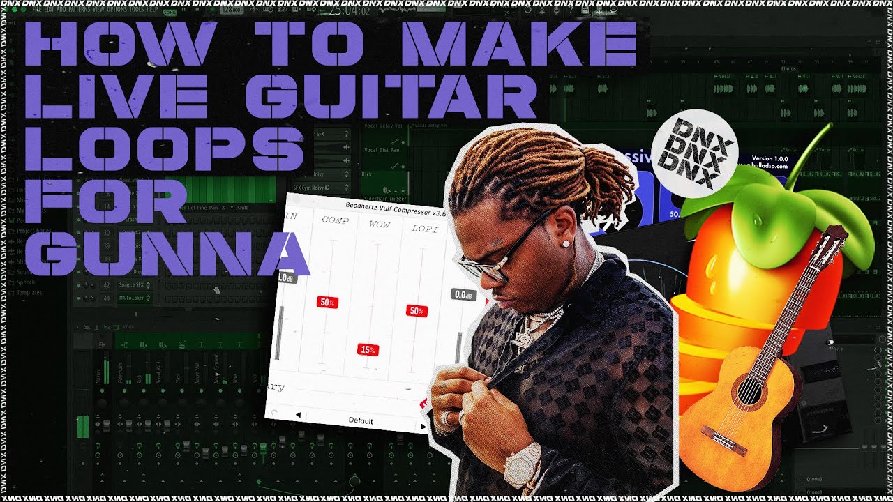 How To Make LIVE GUITAR Loops for Gunna | FL Studio Tutorial 2022
