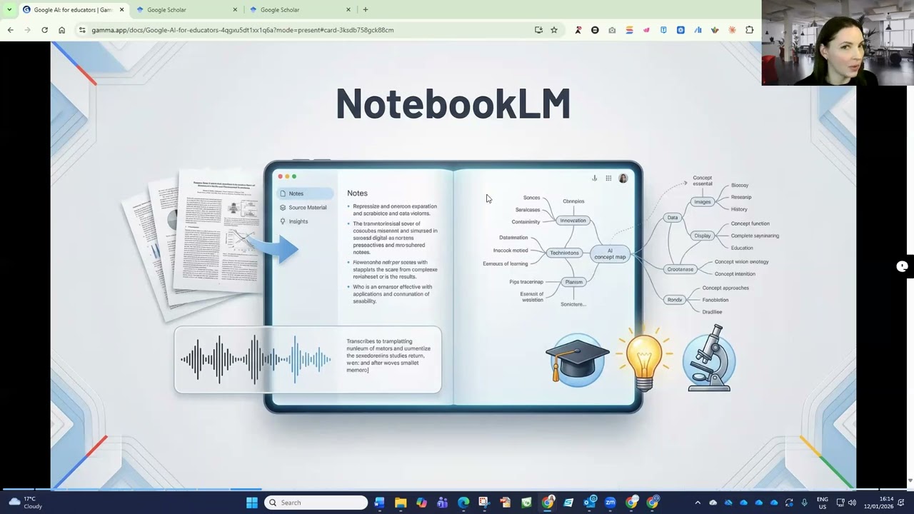 AI tools for educators - session 7 (12.1.26)
