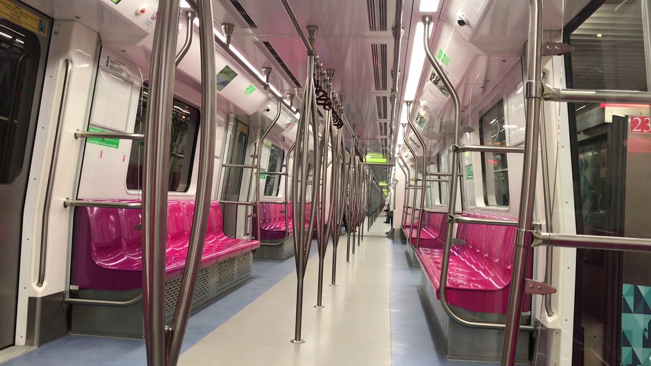 INA to Mayur Vihar 1 via Hazrat Nizamuddin Metro Station (Delhi Metro Pink Line) #PinkLineMetro