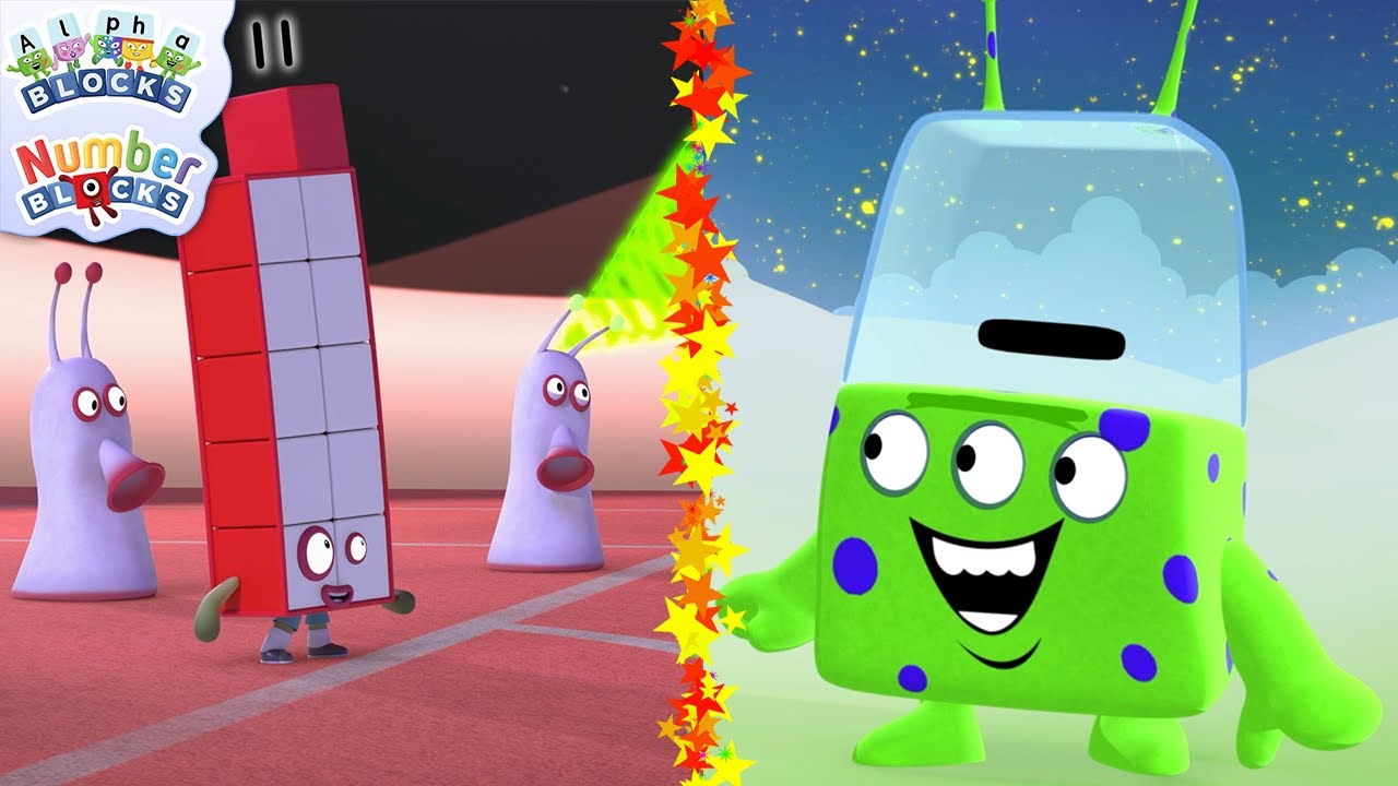 Alien Explorers! | Learn to Read and Count | @Blocks-Universe