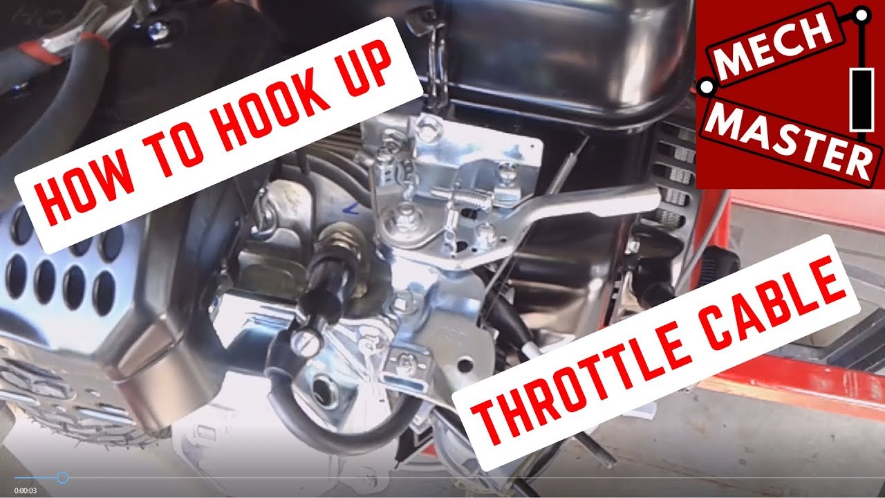 Throttle Cable Set Up Go Kart, Predator Harbor Freight Engine