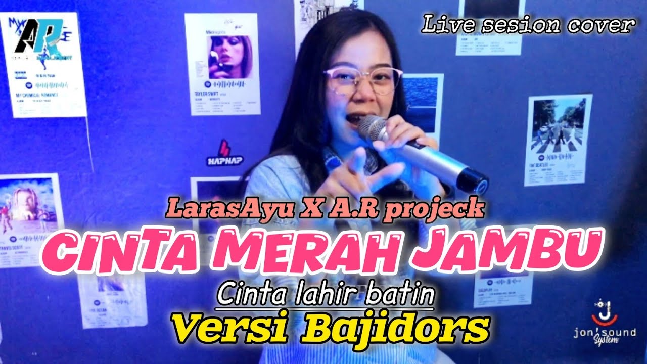 CINTA MERAH JAMBU || LIVE SESION COVER | LARASAYU #bajidorversion #dangdut #viralltiktok ASYIK...