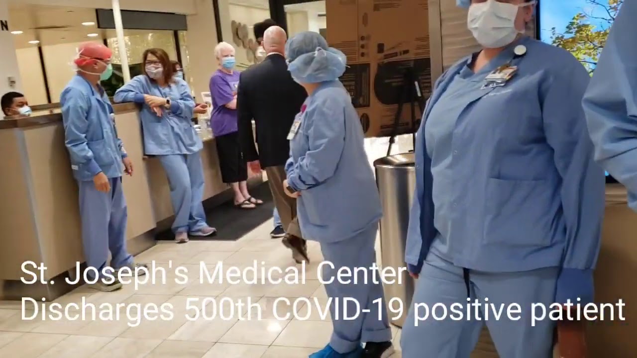 St. Joe's discharged 500th COVID-19 recovered patient