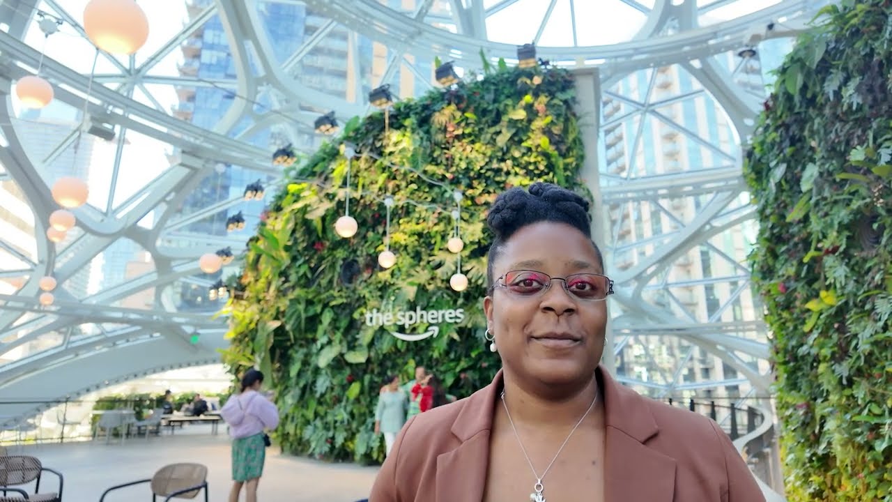 Visiting Plants Inside of Amazon's Spheres in Seattle