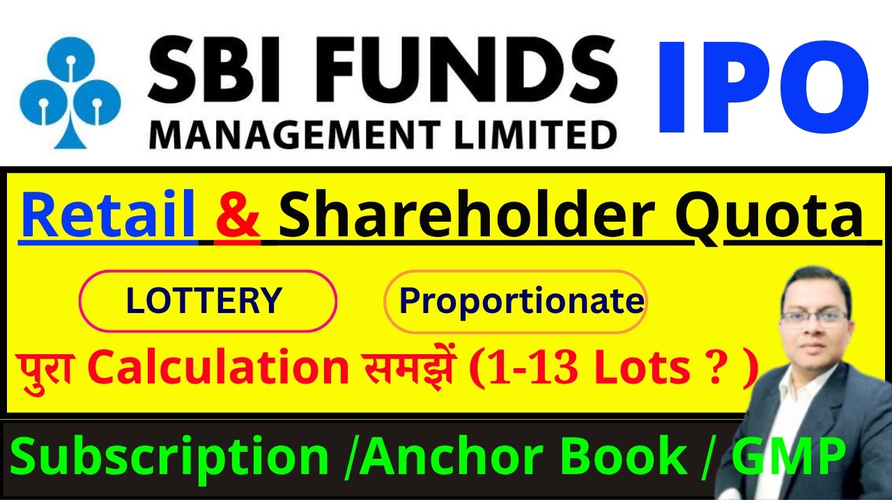 SBI AMC IPO I SBI FUND MANAGEMENT IPO SHAREHOLDER QUOTA I SBI MUTUAL FUND IPO GMP I SBI AMC IPO