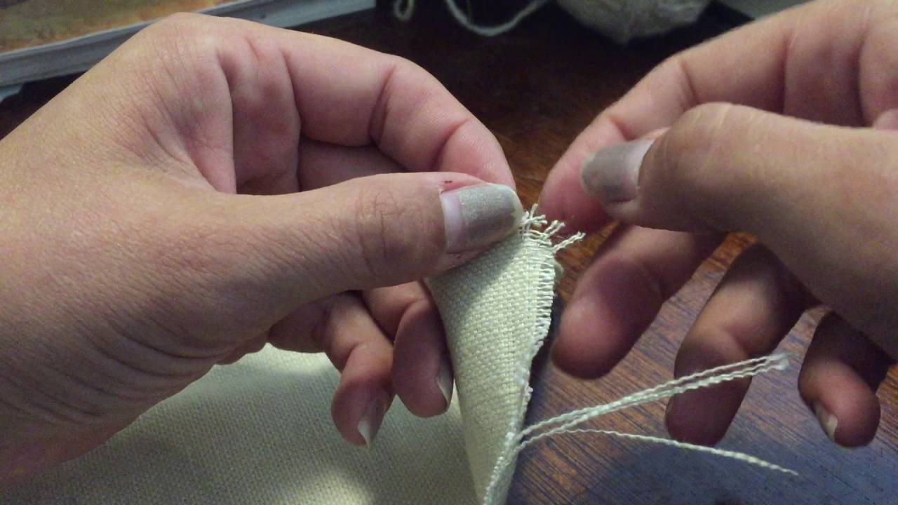 drawn thread video