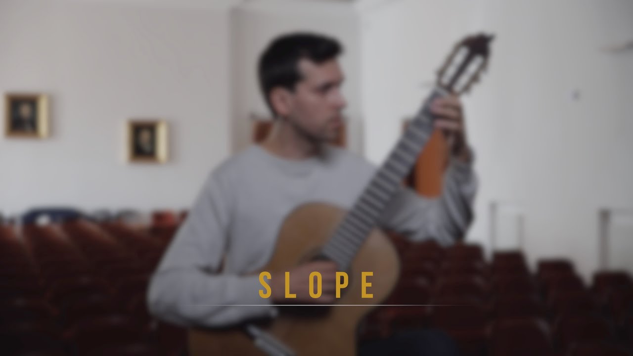 No. 1 'Slope' from 10 Studies in a Minimal Style for Guitar by Aleksander Wilgos