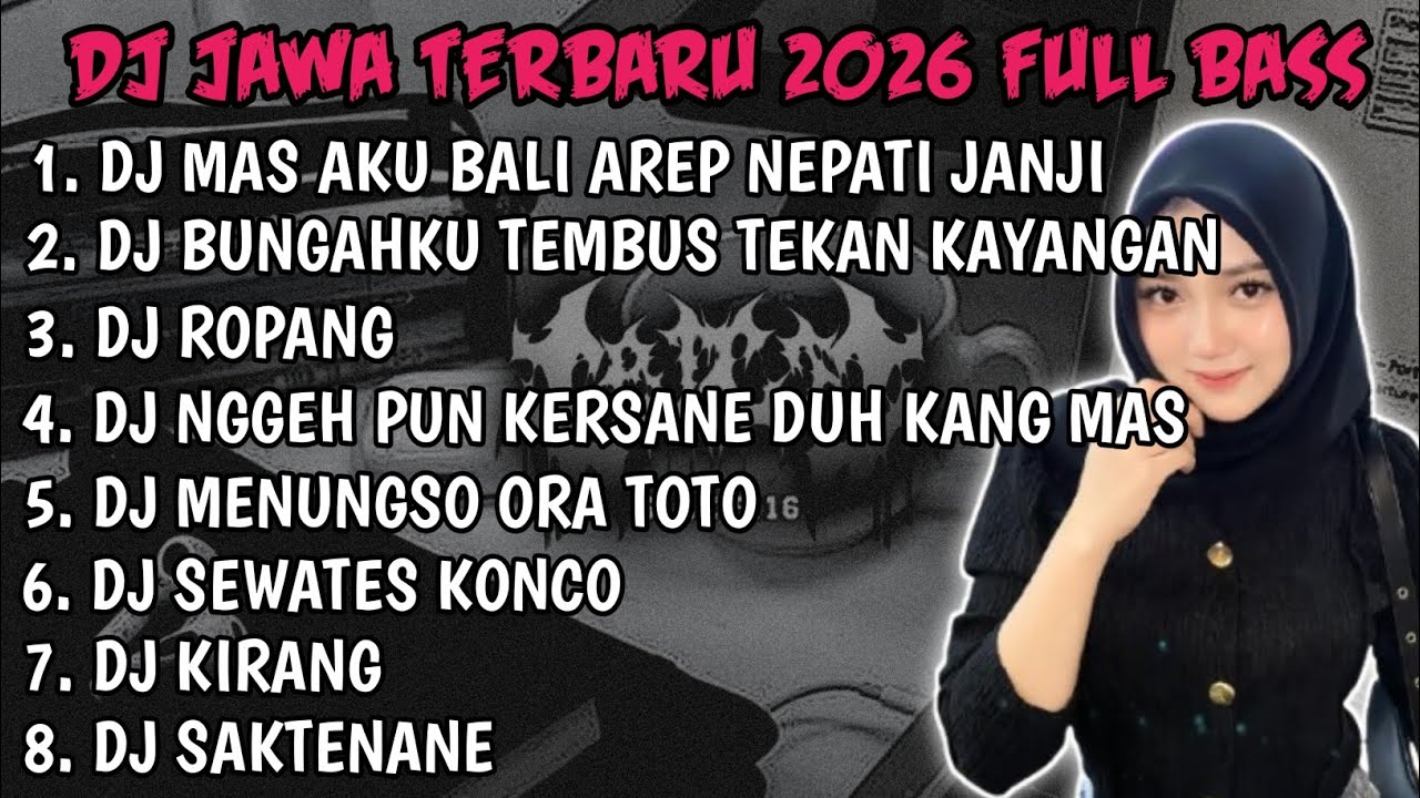 DJ JAWA TERBARU 2025 FULL BASS | DJ DEMI KOWE X DJ DENOK X DJ ROPANG VIRAL MENGKANE!