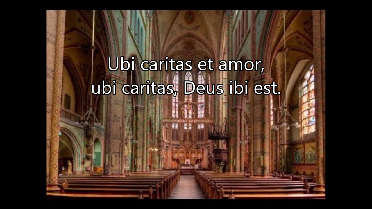 Lied 568a, Ubi caritas (Taizé)