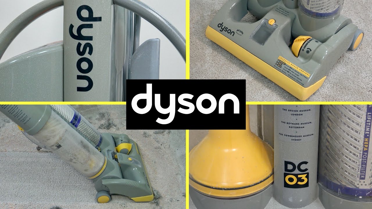 Dyson DC03 Vacuum Cleaner Review & Demonstration